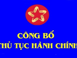 Khương Đình: Niêm yết công khai thủ tục hành chính