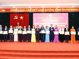 ỦY BAN MTTQ VIỆT NAM XÃ BA VÌ TỔ CHỨC HỘI NGHỊ TỔNG KẾT CÔNG TÁC NĂM 2025