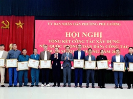 Phường Phú Lương tổng kết công tác quân sự, quốc phòng năm 2025, triển khai nhiệm vụ năm 2026