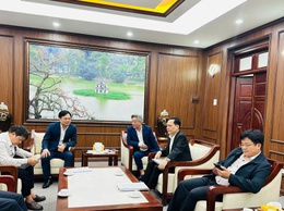 Sở Khoa học và Công nghệ Hà Nội làm việc với xã Tam Hưng về phát triển hạ tầng số, viễn thông