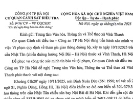 Cơ quan Cảnh sát điều tra - Công an TP Hà Nội