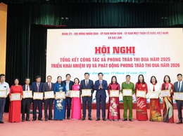 Gia Lâm tổng kết công tác và phong trào thi đua năm 2025; triển khai nhiệm vụ và phát động phong trào thi đua năm 2026