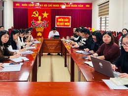 Hội nghị trực tuyến tập huấn công tác quản lý an toàn thực phẩm thức ăn đường phố, bếp ăn tập thể cho cán bộ cấp phường, xã.