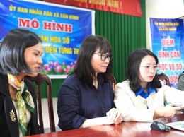 Phát huy hiệu quả mô hình “Nhà văn hoá số – Dịch vụ công đến từng thôn” tại xã Vân Đình