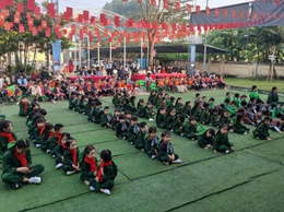 Chương trình ngoại khóa: Bé làm chiến sĩ tí hon