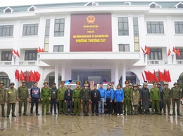 PHƯỜNG THƯỢNG CÁT RA QUÂN CAO ĐIỂM XỬ LÝ VI PHẠM TRẬT TỰ VĂN MINH ĐÔ THỊ