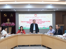 Ủy ban MTTQ Việt Nam xã triển khai thông báo về cơ cấu, thành phần, số lượng người ứng cử đại biểu HĐND xã Gia Lâm khóa II, nhiệm kỳ 2026-2031