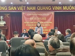 Phổ biến chính sách bồi thường hỗ trợ GPMB Dự án cải tạo, nâng cấp Quốc lộ 6 đoạn Ba La - Xuân Mai thuộc địa bàn phường Dương Nội