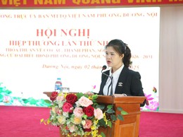 Phường Dương Nội hiệp thương giới thiệu 46 người ứng cử đại biểu HĐND phường nhiệm kỳ 2026 - 2031