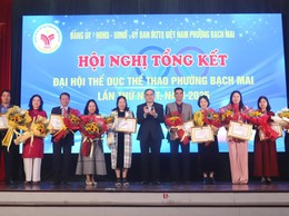 Các đội tuyển phường Bạch Mai thi đấu tại Đại hội Thể dục Thể thao Thủ đô đã giành được  81 huy chương