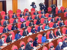 Thông cáo báo chí về ngày làm việc thứ nhất Hội nghị Trung ương 15, khóa XIII