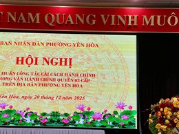 Phường Yên Hòa đẩy mạnh tuyên truyền cải cách hành chính trong vận hành mô hình chính quyền địa phương 02 cấp