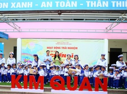 Trường mầm non Kim Quan tổ chức thành công hoạt động trải nghiệm 