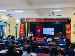 Tập huấn nâng cao kỹ năng bán hàng thời đại số cho các cơ sở sản xuất, kinh doanh trên địa bàn xã