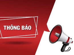 Thông báo niêm yết công khai các Tổ dân phố đủ điều kiện đề nghị xét tặng danh hiệu 