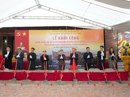 Lễ khởi công xây dựng dự án Tu bổ, tôn tạo di tích đình Đào Nguyên (giai đoạn 2)