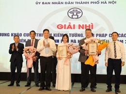 Phường Ô Chợ Dừa xuất sắc đạt giải Nhì tại vòng chung khảo cuộc thi “Tìm kiếm ý tưởng, giải pháp cải cách hành chính trên địa bàn Thành phố Hà Nội”