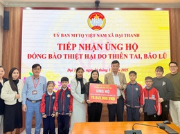 Trường Tiểu học Hữu Hòa chung tay vì cộng đồng, quyên góp ủng hộ đồng bào miền Trung - Tây Nguyên khắc phục hậu quả bão lũ