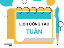 LỊCH CÔNG TÁC TUẦN CỦA LÃNH ĐẠO TRUNG TÂM (Từ ngày 22/12/2025 đến ngày 26/12/2025)