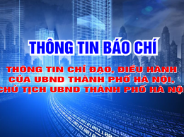 Thông tin chỉ đạo, điều hành của UBND Thành phố, Chủ tịch UBND thành phố Hà Nội (ngày 24/12/2025)