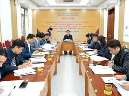 Hội nghị đánh giá kết quả công tác năm 2025 của ban chỉ đạo 57 phương hướng nhiệm vụ năm 2026; Tiếp tục triển khai công tác bầu cử Đại biểu Quốc hội khoá XVI và đại biểu HĐND các cấp nhiệm vụ năm 2026-2031