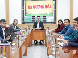 Đảng uỷ xã Dương Hoà dự hội nghị tổng kết công tác năm 2025 và phương hướng nhiệm vụ trọng tâm năm 2026 của Ban Chỉ đạo 57 Trung ương về đột phá phát triển khoa học, công nghệ, đổi mới sáng tạo và chuyển đổi số quốc gia
