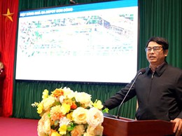 Hội nghị phổ biến các quy định của Nhà nước về chính sách bồi thường hỗ trợ tái định cư dự án đầu tư xây dựng đường sắt đô thị thành phố Hà Nội, tuyến số 5, Văn Cao - Ngọc Khánh - Láng - Hoà Lạc