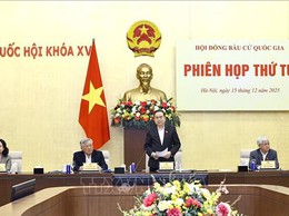 Ủy ban Thường vụ Quốc hội họp cho ý kiến về công tác bầu cử trong thời gian tới