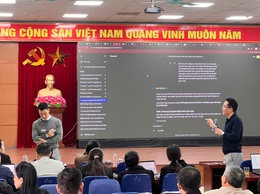 Phường Lĩnh Nam tổ chức tập huấn trang bị kiến thức kỹ năng sử dụng trí tuệ nhân tạo (AI) trong các lĩnh vực công tác của phường