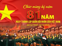 Kỷ Niệm 81 Năm Ngày Thành Lập Quân Đội Nhân Dân Việt Nam (22/12/1944 - 22/12/2025): Truyền Thống Quân Đội Anh Hùng