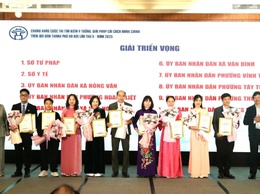 UBND xã Hồng Vân đạt giải triển vọng trong cuộc thi “Tìm kiếm ý tưởng, giải pháp cải cách hành chính