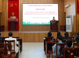 Bát Tràng tuyên truyền, triển khai các quy định mới về hành nghề y, dược ngoài công lập