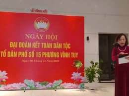 Tấm gương điển hình tiến tiến trong phong trào thi đua yêu nước của phường Vĩnh Tuy giai đoạn 2020-2025