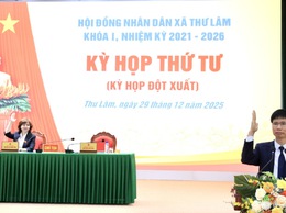 HĐND xã Thư Lâm khoá I, nhiệm kỳ 2021-2026 tổ chức Kỳ họp thứ Tư
( Kỳ họp đột xuất)
