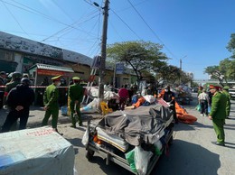 BCĐ 197 phường Hoàng Mai: Giải quyết triệt để vi phạm về trật tự đô thị tại chợ đầu mối phía Nam