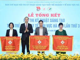 Hà Nội vinh danh gần 80 sáng kiến tiêu biểu của đội ngũ thầy thuốc trẻ