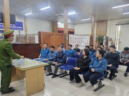 Tuyên truyền, tập huấn nghiệp vụ phòng cháy và thực tập phương án CC&CNCH tại Trung tâm Logistic Gia Lâm – Công ty TNHH dịch vụ kho vận ALS, địa chỉ số: 200/8 Nguyễn Sơn, Bồ Đề, Hà Nội.