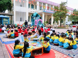 Tin truyền hình: Trường Mầm non Thanh Bình tổ chức Chuyên đề phát triển chương trình giáo dục theo hướng nâng cao năng lực nhận thức cho trẻ