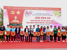 Sôi nổi giải kéo co xã Hồng Vân chào xuân Bính Ngọ 2026