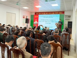 Bồi dưỡng nghiệp vụ công tác Hội Cựu chiến binh năm 2025