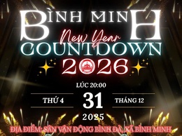 Thông báo về Chương trình nghệ thuật COUNTDOWN đón năm mới 2026 với chủ đề: 