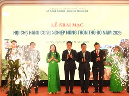 KHAI MẠC HỘI CHỢ HÀNG CÔNG NGHIỆP NÔNG THÔN THỦ ĐÔ NĂM 2025
