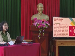 TDP 6 La Khê: Đổi mới hình thức sinh hoạt chi bộ bằng phương pháp trực quan- số hóa nội dung truyền đạt