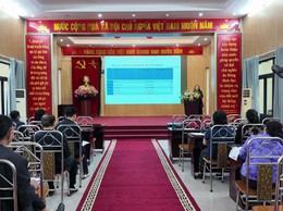 Tập huấn chuyên môn nghiệp vụ về công tác dân số cho thành viên Ban chỉ đạo công tác dân số và phát triển cấp cơ sở