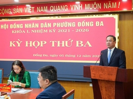 HĐND phường Đống Đa: Quyết nghị các giải pháp đột phá, tạo tiền đề cho năm 2026