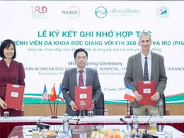 Bệnh viện đa khoa Đức Giang đẩy mạnh hợp tác quốc tế, kết nối cùng các tổ chức y tế hàng đầu