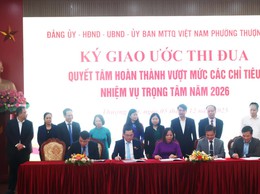 Phường Thượng Cát quyết tâm hoàn thành vượt mức toàn diện 17 chỉ tiêu kinh tế - xã hội năm 2026