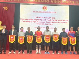 KHAI MẠC VÀ TRAO GIẢI BÓNG CHUYỀN HƠI NAM HỘI CCB XÃ VĨNH THANH NĂM 2025.