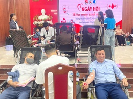 XÃ VĨNH THANH TỔ CHỨC NGÀY HỘI HIẾN MÁU TÌNH NGUYỆN NĂM 2025