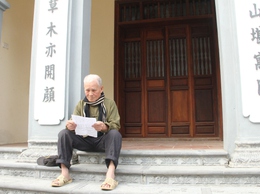 Niềm tự hào của người Đảng viên cao niên của Đảng bộ xã Quảng Bị